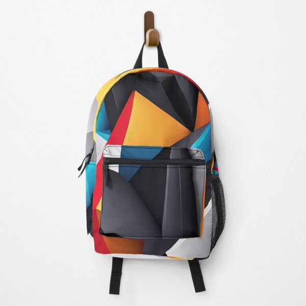 Item preview, Abstract Design Shape Art Black Blue Orange White designed and sold by Salimgor Hangaround Music.