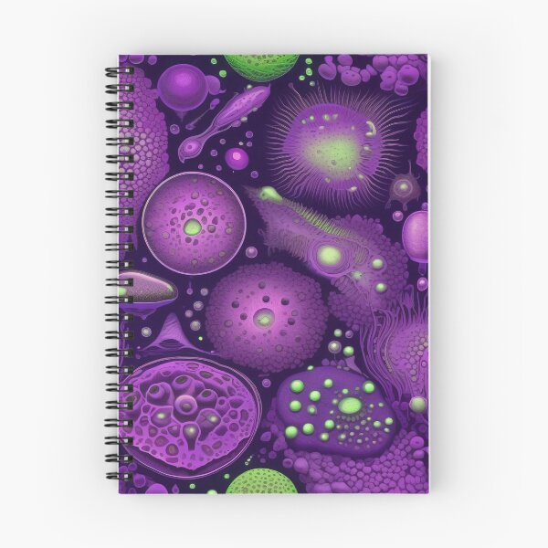 Item preview, Bioluminescent Microscopic Microbiology Pattern designed and sold by DreamCraze.