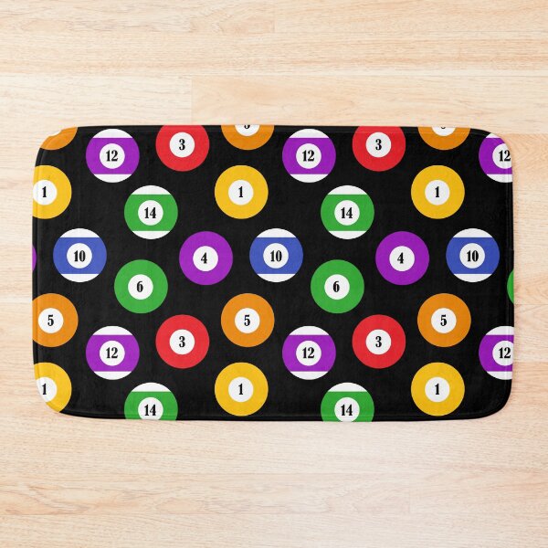 Item preview, Pool Balls Pattern designed and sold by CreativeTwins.