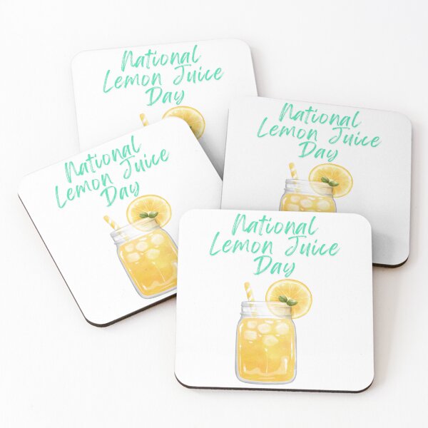 Item preview, National Lemon Juice Day designed and sold by Simo0455.