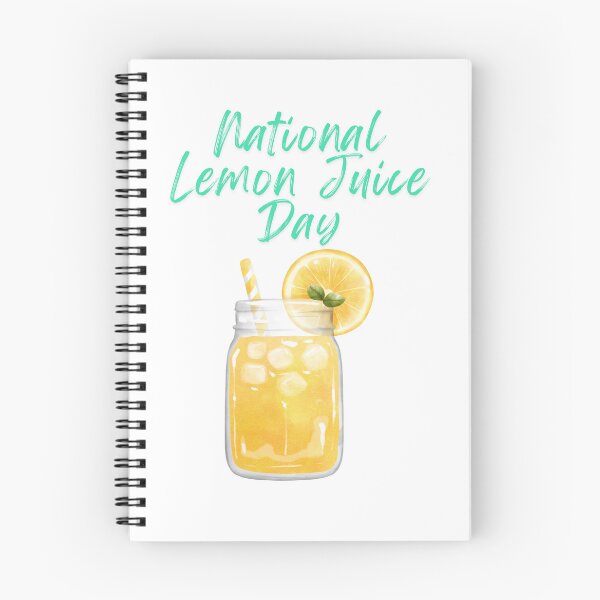 Item preview, National Lemon Juice Day designed and sold by Simo0455.