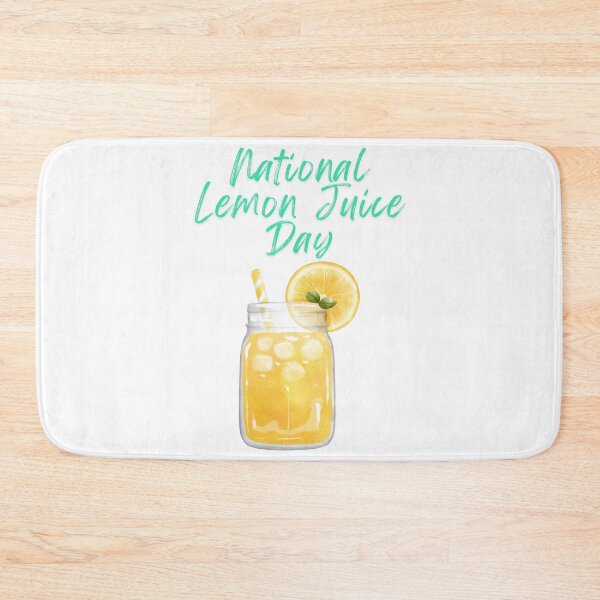 Item preview, National Lemon Juice Day designed and sold by Simo0455.