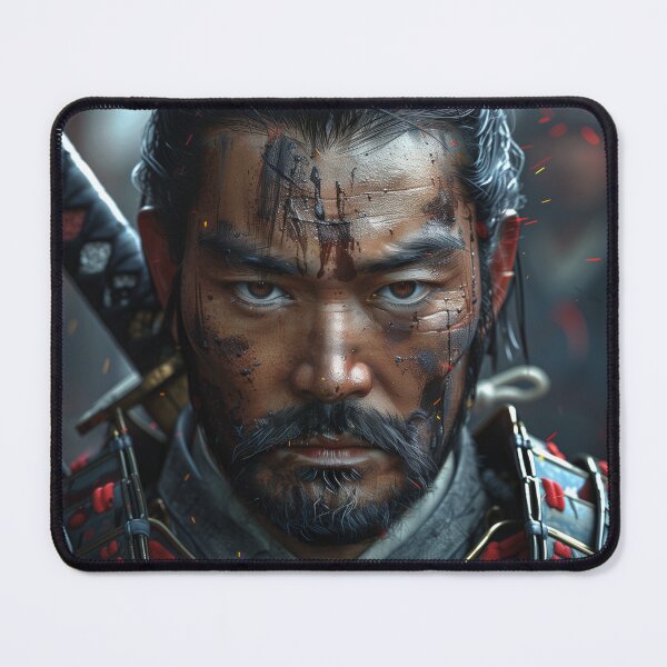 Item preview, Battle-worn Samurai Contemplates Next Move designed and sold by palmyst.
