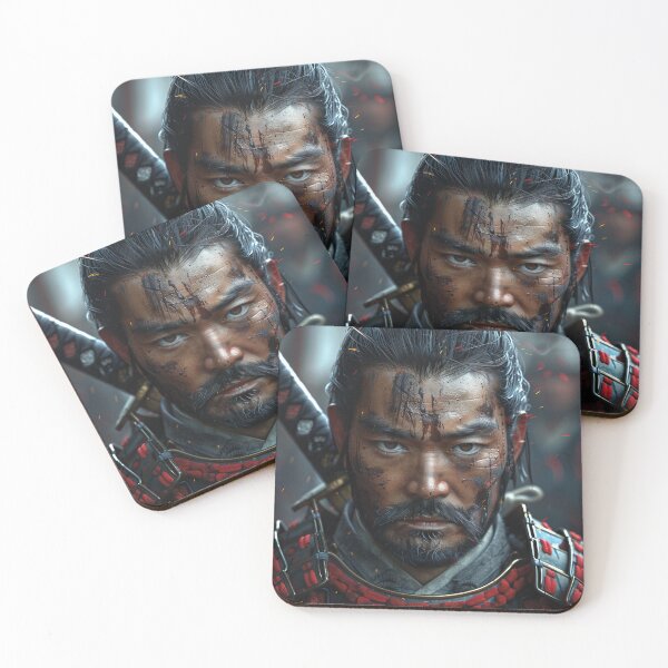 Item preview, Battle-worn Samurai Contemplates Next Move designed and sold by palmyst.