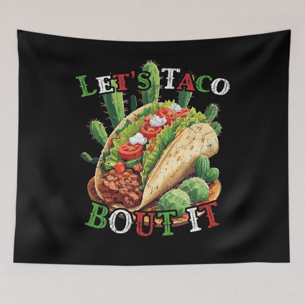 Item preview, Cinco De Mayo Taco Funny Mexican Food designed and sold by LuminOrb.