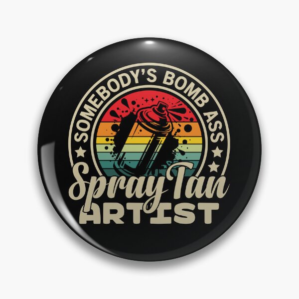 Item preview, Somebody's Bomb Ass Spray Tan Artist Sunless Tanning Sunset designed and sold by GravitiTees.