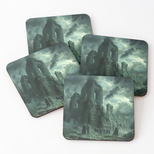 Item preview, Mystic Ruins and Ghostly Figures designed and sold by palmyst.