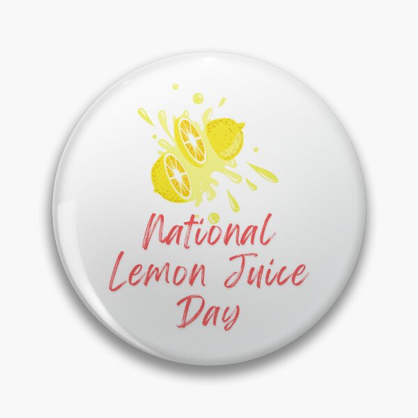 Item preview, National Lemon Juice Day designed and sold by Simo0455.