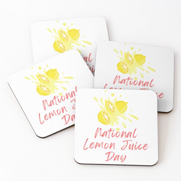Item preview, National Lemon Juice Day designed and sold by Simo0455.