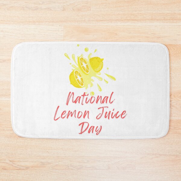 Item preview, National Lemon Juice Day designed and sold by Simo0455.