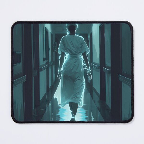 Item preview, Phantom Nurse in Hospital Corridor designed and sold by palmyst.