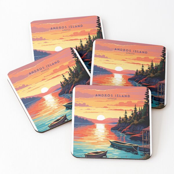Item preview, Andros Island Serenity: Greece designed and sold by NeuralVibe.