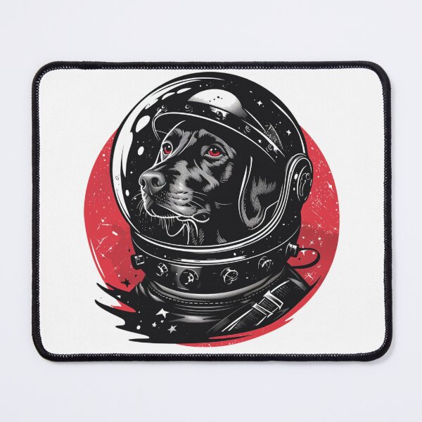Item preview, Astro Space Dog T-Shirt designed and sold by NicolasGlowArt.