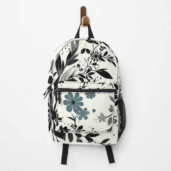 Item preview, Black and White Floral Pattern  designed and sold by GraphicsClub.