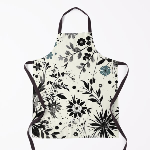 Item preview, Black and White Floral Pattern  designed and sold by GraphicsClub.