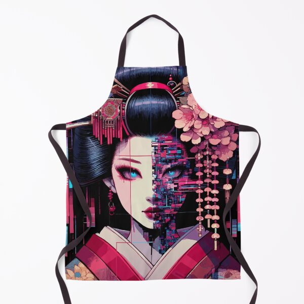Item preview, Glitch Art Geisha Girl #02 designed and sold by Fregoli 2D.