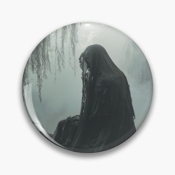 Item preview, Mysterious Shrouded Figure by the Lake designed and sold by palmyst.