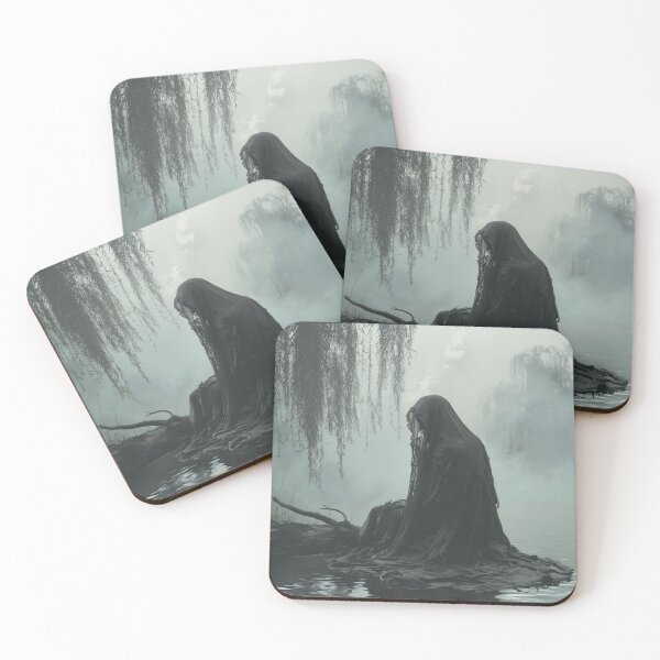 Item preview, Mysterious Shrouded Figure by the Lake designed and sold by palmyst.