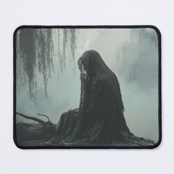 Item preview, Mysterious Shrouded Figure by the Lake designed and sold by palmyst.