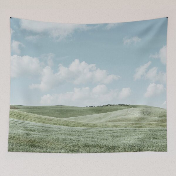 Item preview, Serenity in Tuscany – Meadow Landscape Photography designed and sold by regnumsaturni.