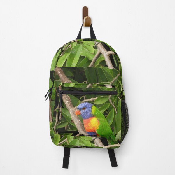 Item preview, Rainbow Lorikeet in the custard apple tree. designed and sold by Jenny Dyer.