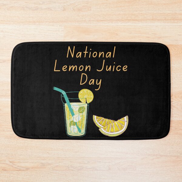 Item preview, National Lemon Juice Day designed and sold by Simo0455.