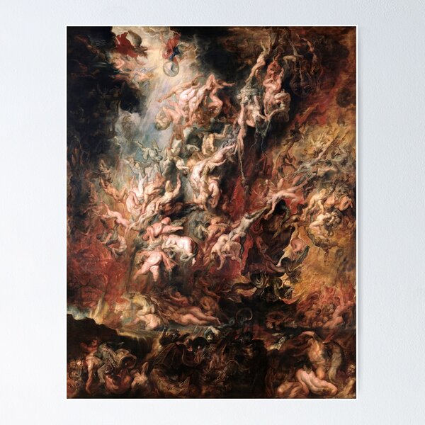 Item preview, The Fall of the Damned - Peter Paul Rubens 1620 designed and sold by Onodera.