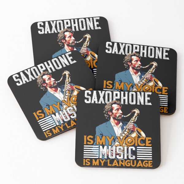 Item preview, Funny Saxophone Design For Jazz Music Lovers designed and sold by LuminOrb.