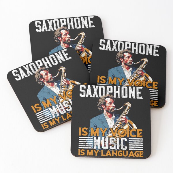 Item preview, Funny saxophone design for jazz music lovers designed and sold by LuminOrb.