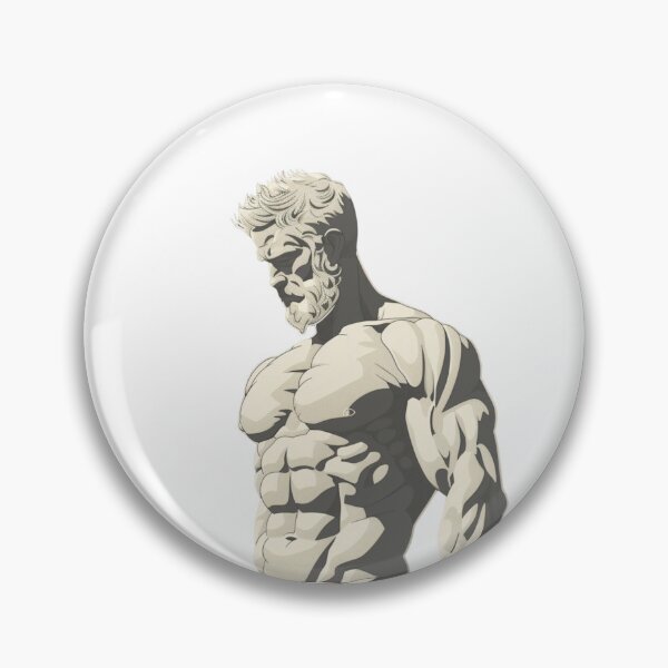 Item preview, Greek Muscular Statue designed and sold by NicolasGlowArt.