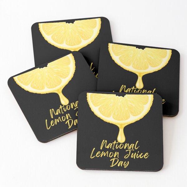 Item preview, National Lemon Juice Day designed and sold by Simo0455.
