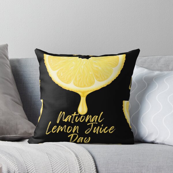 Item preview, National Lemon Juice Day designed and sold by Simo0455.