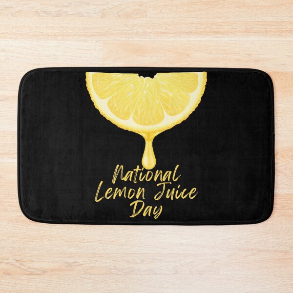 Item preview, National Lemon Juice Day designed and sold by Simo0455.