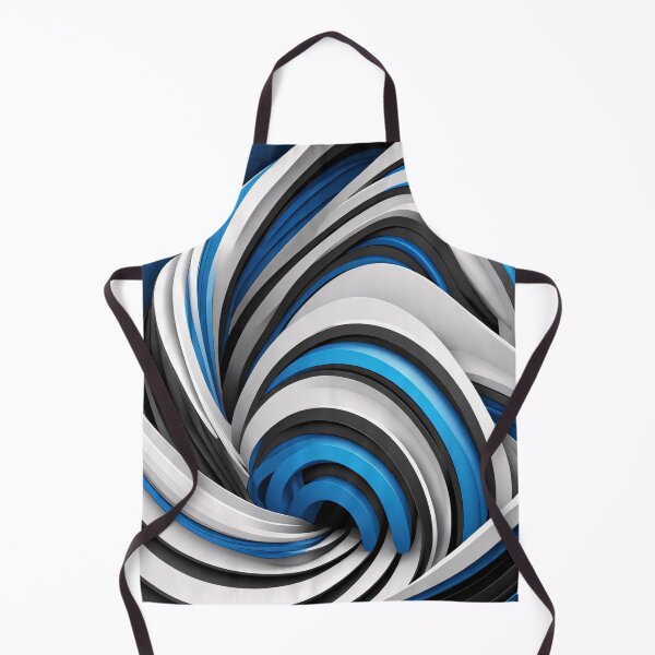 Item preview, Circular Abstract Art Blue Background designed and sold by Salimgor Hangaround Music.