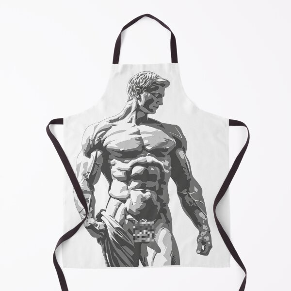 Item preview, Greek Muscular Sculpture designed and sold by NicolasGlowArt.