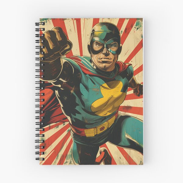 Item preview, Heroic Superhero Strikes Dynamic Pose designed and sold by palmyst.