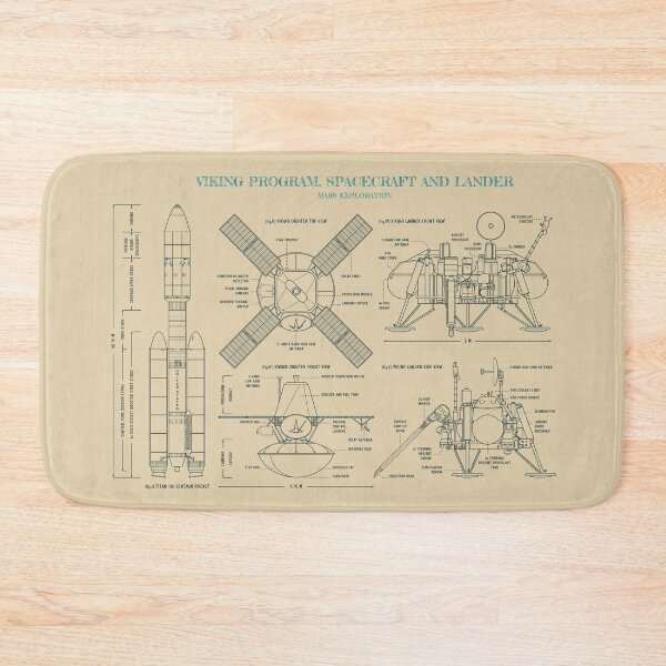 Item preview, Viking Program: Spacecraft and Lander (Parchment) designed and sold by BGALAXY.