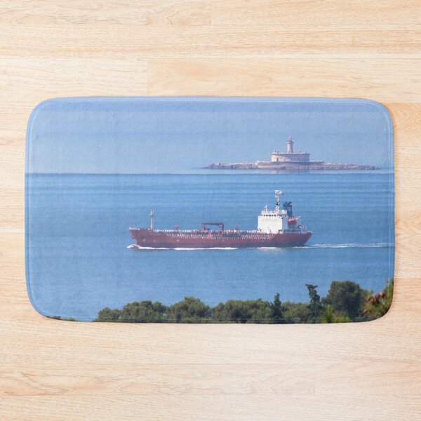 Item preview, ship and the Bugio lighthouse. Lisbon designed and sold by Tereza Pilar  Art.