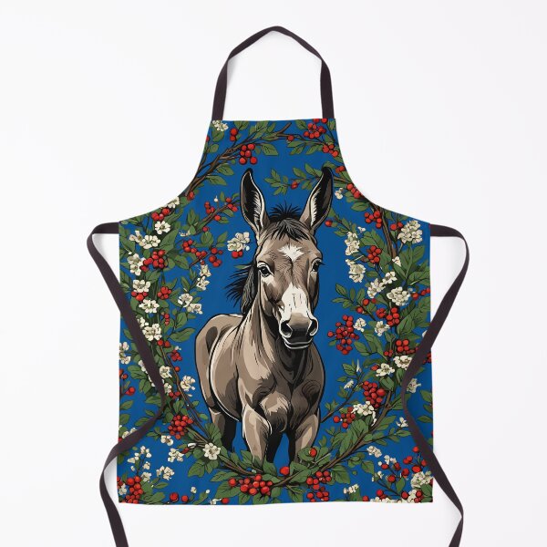 Item preview, A Missouri Mule Surrounded By Hawthorn Blossom designed and sold by taiche.