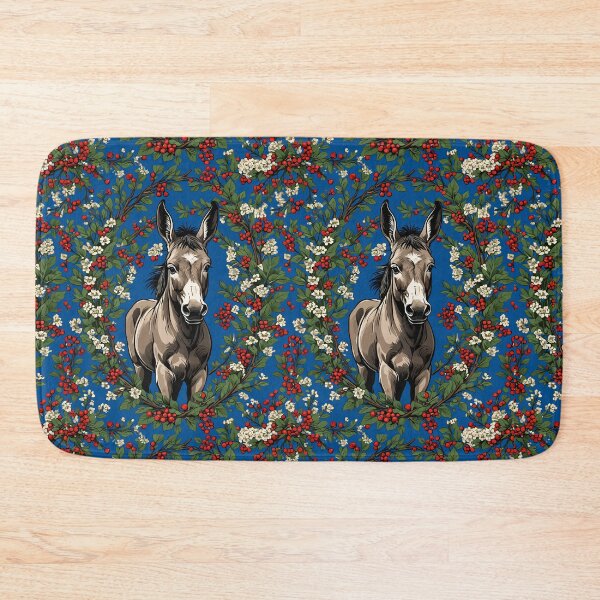 Item preview, A Missouri Mule Surrounded By Hawthorn Blossom designed and sold by taiche.