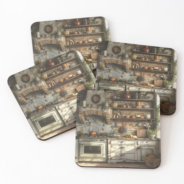 Item preview, Rustic Kitchen Brimming with Old World Charm designed and sold by palmyst.