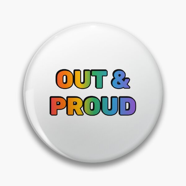 Item preview, Out and proud designed and sold by Inspirationmotivation.