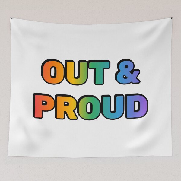 Item preview, Out and proud designed and sold by Inspirationmotivation.