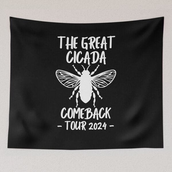 Item preview, the great cicada comeback tour 2024  designed and sold by SlocifieShop.