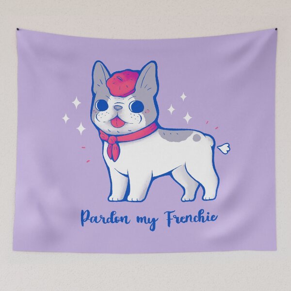 Aperçu de l'œuvre Mignon Pardon mon Frenchie créée et vendue par xMorfina.