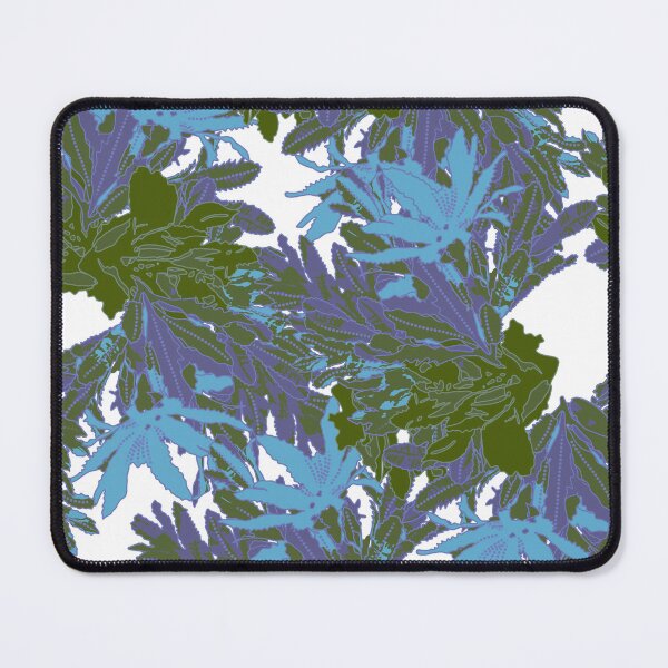 Item preview, Blue-White Banksia Leaves - Winter Eucalyptus Breeze Art Print, Blue Mountains Inspired designed and sold by Jay Dee Dearness.