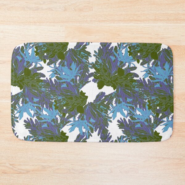 Item preview, Blue-White Banksia Leaves - Winter Eucalyptus Breeze Art Print, Blue Mountains Inspired designed and sold by Jay Dee Dearness.