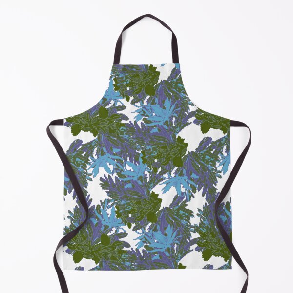 Item preview, Blue-White Banksia Leaves - Winter Eucalyptus Breeze Art Print, Blue Mountains Inspired designed and sold by Jay Dee Dearness.