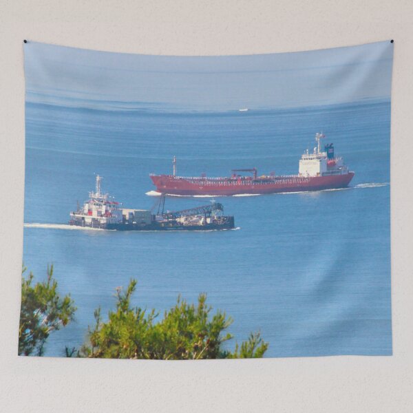 Item preview, morning ship traffic designed and sold by Tereza Pilar  Art.