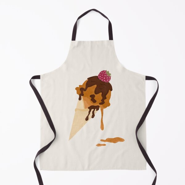 Item preview, Ice Cream Cone With Chocolate Topping designed and sold by TakovaCitliva.